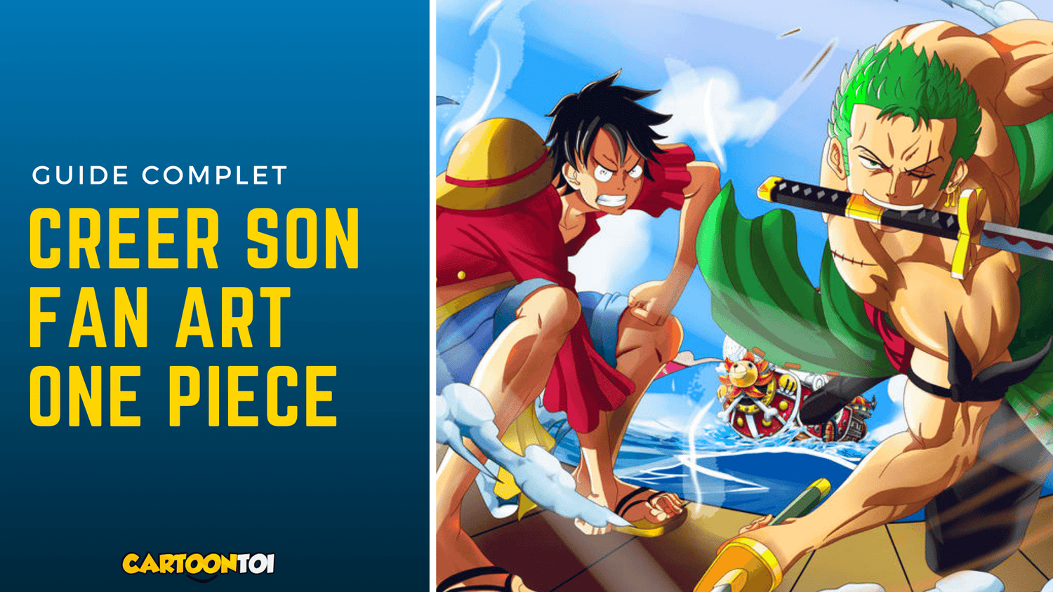 créer fan art one piece